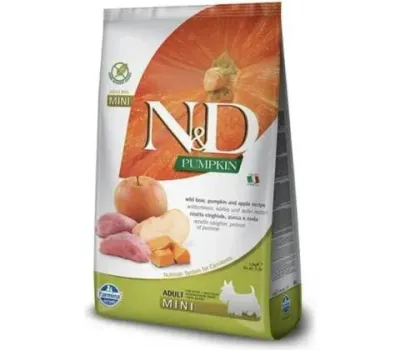 Farmina N&D dog PUMPKIN (GF) adult mini, boar & apple 2,5 kg