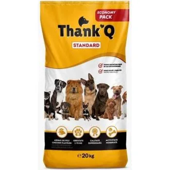 Thank'Q Standard Dog Adult Kurča 20 kg