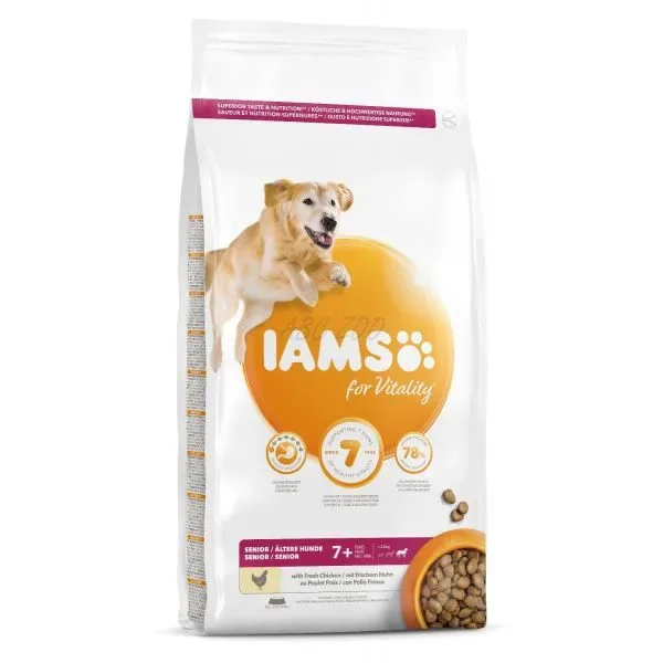 IAMS Dog Senior Large Chicken 12 kg