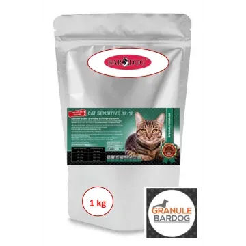 Bardog Cat Sensitive 32 18 10 kg