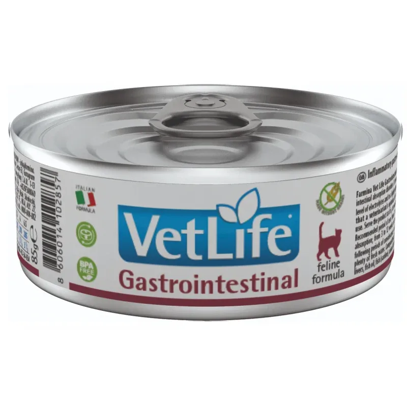 Farmina Vet Life cat gastrointestinal konzerva 85 g