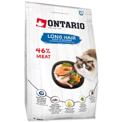Ontario Cat Longhair 2KG