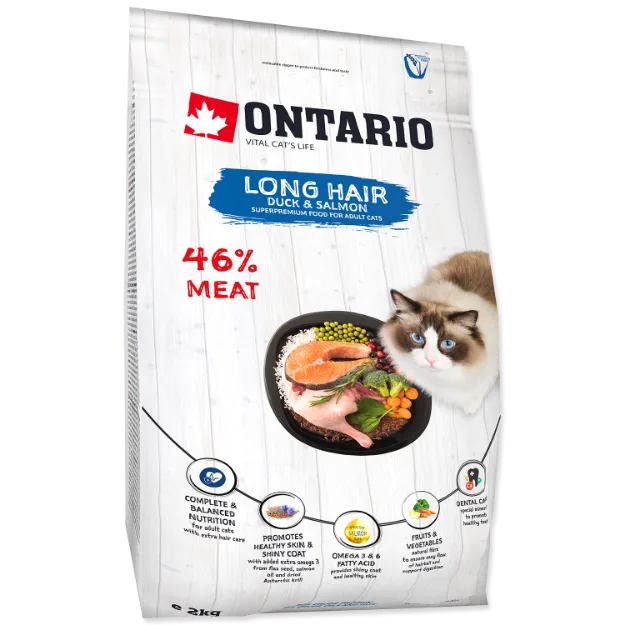 Ontario Cat Longhair 2KG