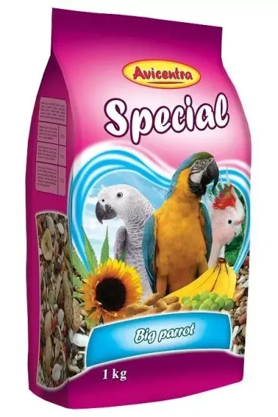 AVICENTRA special pre velke papagaje 1 kg