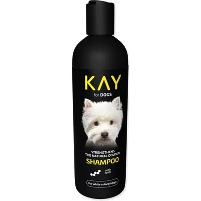 Sampon KAY for DOG pre bielu srst 250 ml