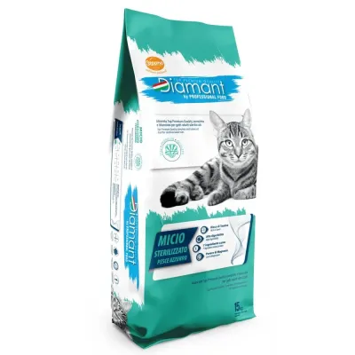 Diamant Cat Micio Sterilised Modra ryba