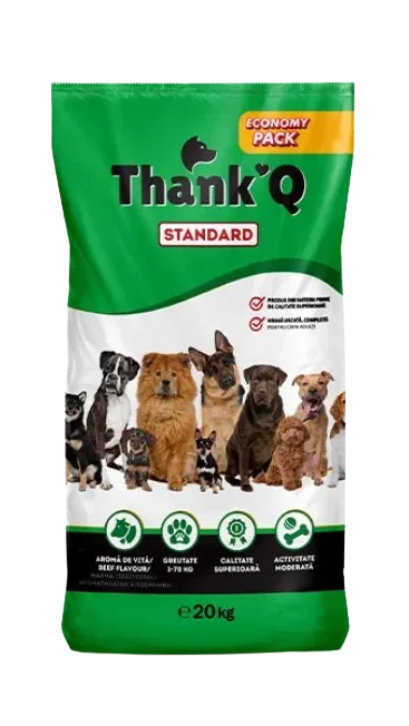 Thank'Q Standard Pes Adult Hovädzie 20 kg