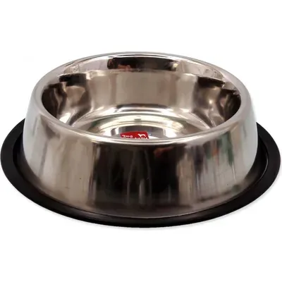 Miska DOG FANTASY nerezová s gumou Priemer 23 cm