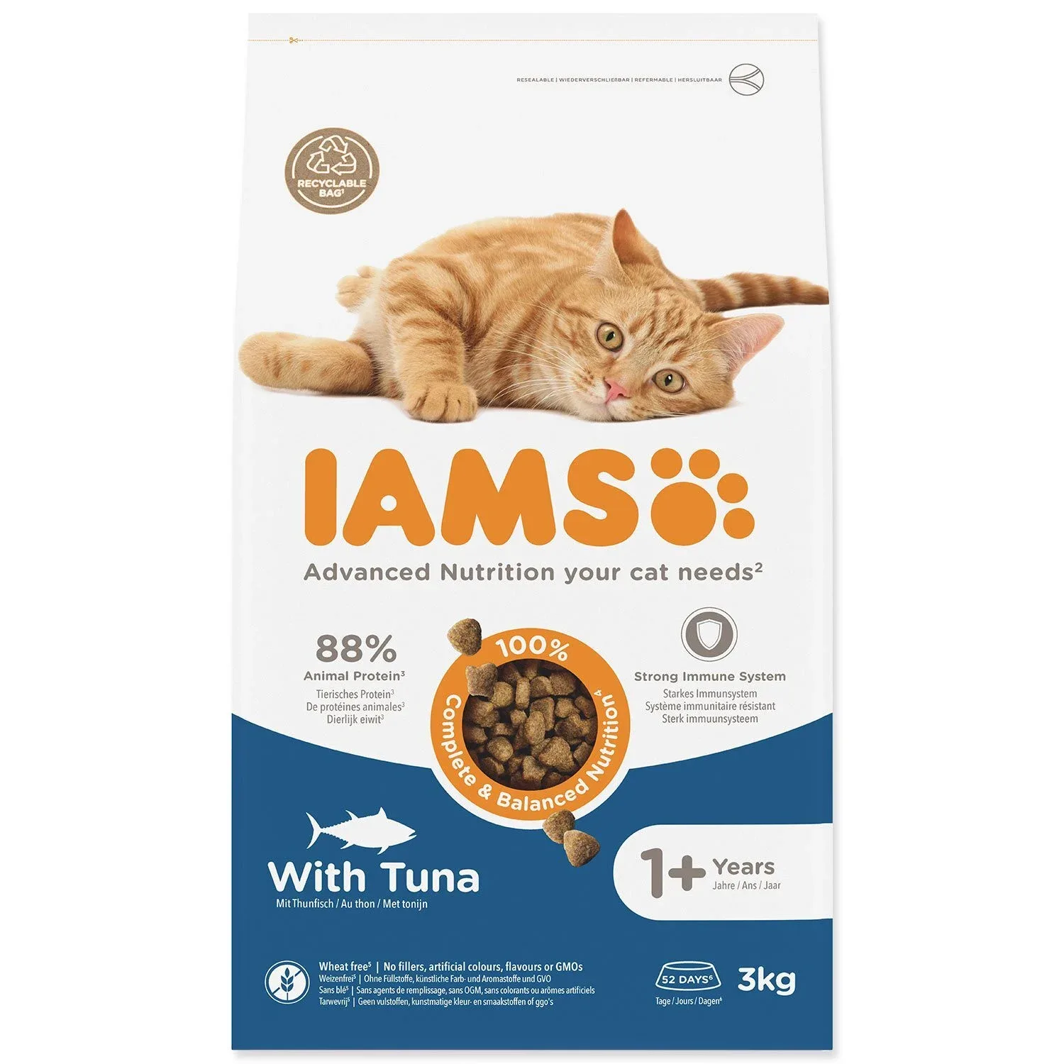 IAMS Cat Adult Tuna 3kg