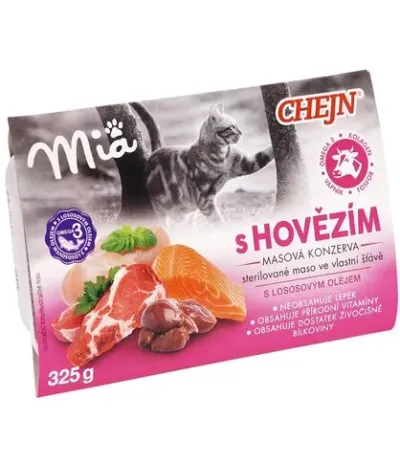 Chejn MIA hovadzia 325g vanicka