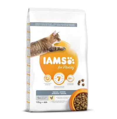 IAMS for Vitality Indoor Cat Food with Fresh Chicken
