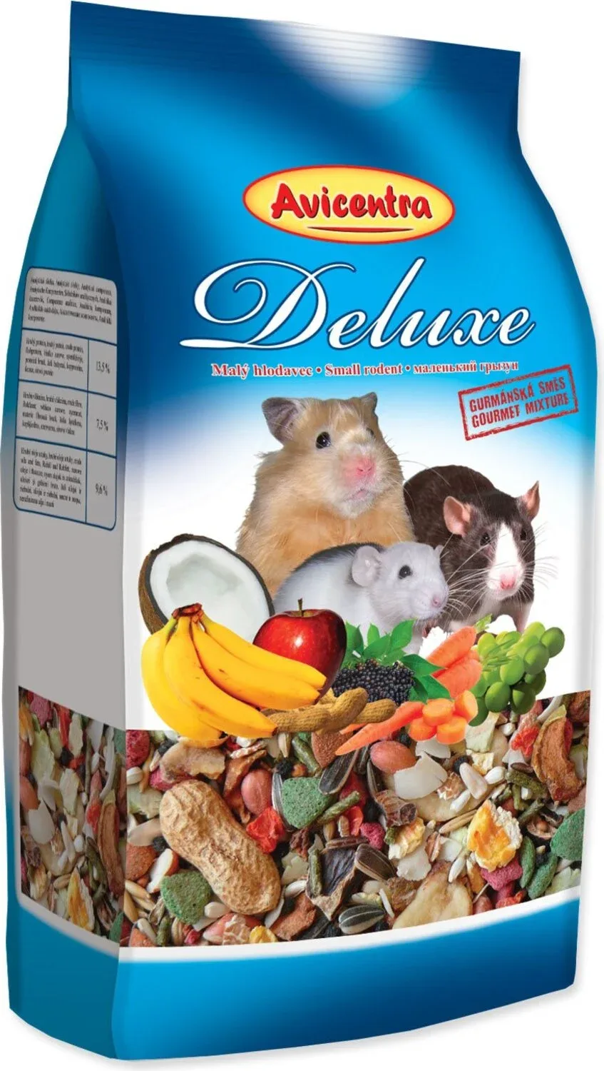 Avicentra Deluxe maly hlodavec 1 kg
