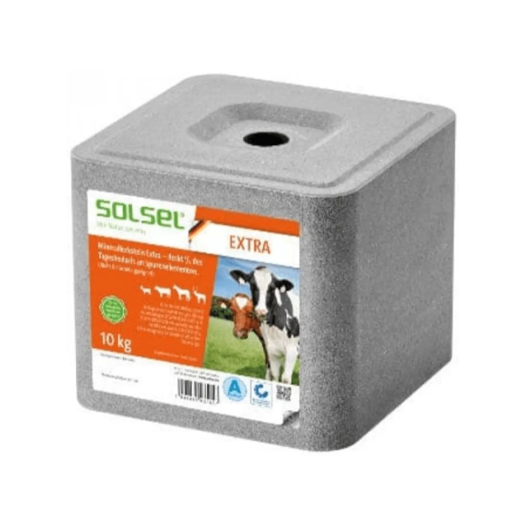 Soľná kocka – solsel extra, kone