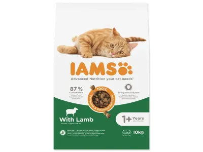IAMS for Vitality Adult Cat Food with Lamb